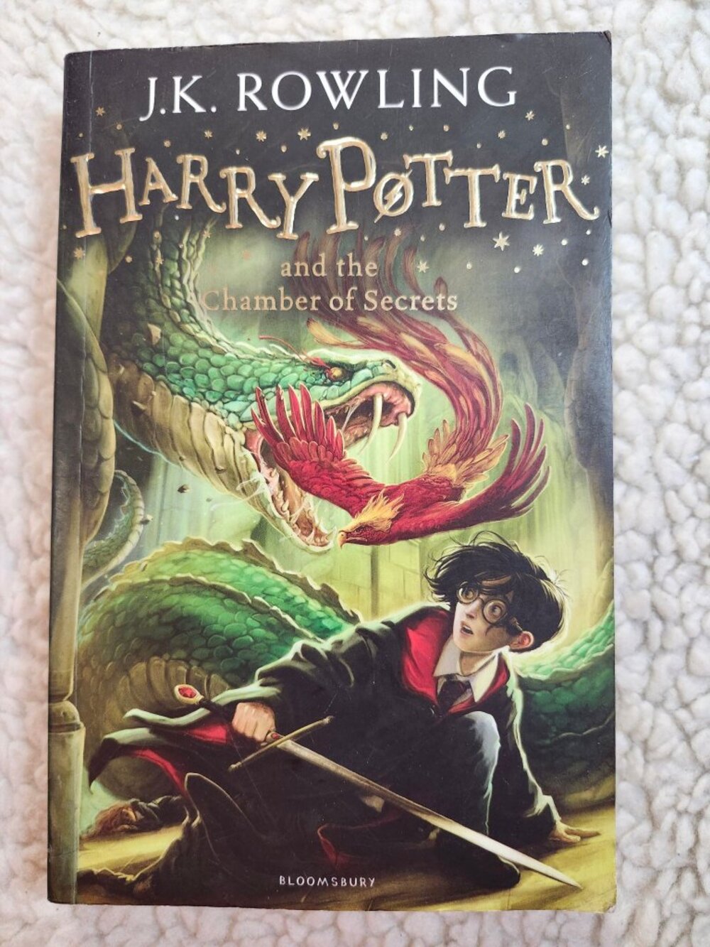 J K Rowling Harry Potter and the Chamber of Secrets Paperback Bloomsbury 2014